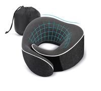 TEMU Almohada de Viaje, Mejor Almohada de Soporte para el Cuello, Almohada para Dormir, Avión, Exteriores, en y Uso en Casa, Almohada Portátil de Almacenamiento, Color