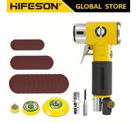 TEMU Amoladora Orbital Pneumática Mini de 2/3 Pulgadas, Máquina de y Lijado con Acción para Coche