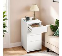 TEMU Armario de Archivos Kealive con Ruedas, Contenedor Rodante con 4 Cajones, Casilleros de Almacenamiento Debajo del Escritorio, para Hogar y Oficina, , 33 x 39 ,5 cm
