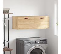 TEMU Armario de pared madera ingeniería 100x36,5x35 cm