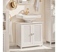 TEMU Armario para Debajo del Lavabo 2 Estante y SoBuy FRG237-II-W
