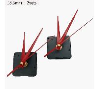 TEMU Aros Rojos de Agujas de Reloj de Metal para Punto de Cruz, Agregados para Manecillas de Reloj de Pared de Cuarzo