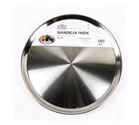 TEMU Bandeja de Acero Inoxidable 36/40cm / de Cocina Inoxidable / para Servir