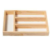 TEMU Bandeja para Cubertería - Organizador de Cubiertos - Divisor Cajones de Cocina .
