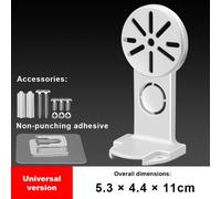 TEMU Base para cámara de vigilancia de pared, estante para cámara sin taladro, adecuado para paredes, ventanas de vidrio