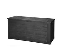 TEMU Baul de Almacenaje Exterior 300 Litros 120x45x57 cm para Jardin o Balcon para Cojines Herramientas y Accesorios de Exterior Abatible.