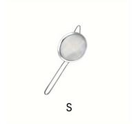 TEMU BAXCRS Colador de Malla de Acero Inoxidable con Asa, Mini Colador Manual, Cocktail, Té, Café, , Colador de Alimentos - Plateado, Utensilios de Cocina