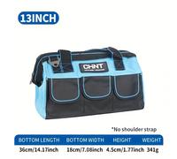 TEMU Bolsa de almacenamiento multifuncional de resistencia, tela Oxford gruesa resistente al para electricista, bolsa de herramientas de hardware portátil, kit de reparación con correa para el