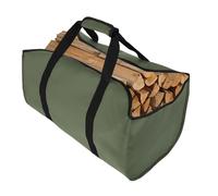TEMU Bolsa de transporte para leña, estante para leña, extra grande y duradera, para chimeneas, estufas de leña, leña, troncos, camping y jardinería.