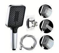 TEMU Booster de cabezal de ducha de 3 velocidades con aumento de presión, grifo de potente para baño y ducha, mejorado para uso en la ducha