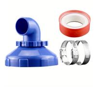 TEMU Boquillas de para piscina con cinta de de , accesorio de plástico reutilizable, repuesto de de de piscina, rotación de , boquilla de entrada, de , adiciones de boquilla Intex para piscina