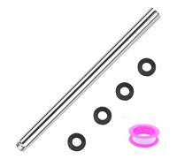 TEMU Brazo Extensor de Ducha con Tubo Extension 30cm, G1/2 Acero Inoxidable para Baño, Barra Extralarga Cromada Redonda y Accesorio Manual Ampliable