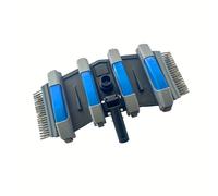 TEMU Cabezal de aspiradora para piscina con mango giratorio de control de dirección, cabezal de cepillo para piscina con ruedas para revestimiento de vinilo, peso profesional