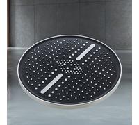TEMU Cabezal de Ducha Cuadrado de Lujo de 10 Pulgadas - Presión, Montaje en Pared, Fácil Instalación, Acabado para Mejora del Baño