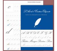 TEMU Caligrafía Francesa: Cuaderno de en Escritura para Principiantes (Nueva Edición 2026) | con 32 Páginas de Hojas de Caligrafía para Alfabeto, , Frases | Ideal para Adultos y Adolescentes