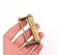 TEMU Candado de combinación retro de antiguo de 5 , aleación de , para joyero, maleta de madera, cajón, envío de aleatoria