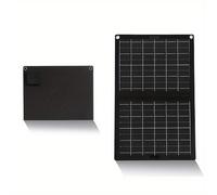 TEMU Cargador de Panel Solar Portátil, Plegable, de 10-20W, Conector USB, Carga Universal, Voltaje de Viaje y Trabajo 36V, Equipo de Carga de Energía Solar para Teléfonos y Accesorios