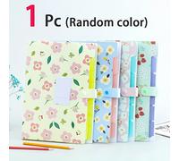 TEMU Carpeta de Archivos Expansible Floral de 6 Bolsillos con Cierre a Presión - PP Duradero, Impermeable y Libre de Ácidos, Organizador de Documentos para Oficina y Estudio, Tamaño Carta y A4 - 1pc