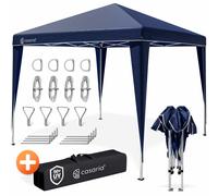 TEMU CASARIA® Capri 3X3M Carpa Pop-Up con Protección UV 50+ Impermeable Resistente al Invierno con Bolsa Plegable Estable para Camping Jardín Carpa Plegable para Fiestas