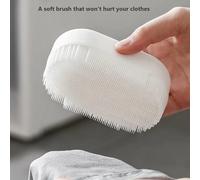 TEMU Cepillo de lavandería ultra , un fregona de plástico versátil para limpiar ropa y zapatos, no requiere electricidad, ideal para usar en baños, cocinas, alfombras y pisos, disponible en 188 países