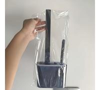 TEMU Cepillo para inodoro con de almacenamiento de pared - Diseño de cabezal , para limpieza de baño y cocina, material duradero, organizador fácil de colgar