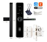 TEMU Cerradura de puerta electrónica digital con para el hogar, entrada sin llave con aplicación y teclado, cerradura de puerta inteligente, cerraduras para puerta principal