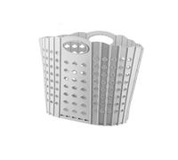 TEMU Cesta de almacenamiento plegable y colapsable con - Cesto de ropa sucia de plástico transpirable para baño, dormitorio, almacenamiento de juguetes y ropa, cestas de lavandería