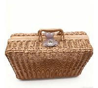 TEMU Cesta de Almacenamiento Tejida a , de Regalo Vintage para , Cesta de Recuerdos, de Regalo para Navidad y Acción de Gracias, Cesta con Asa para Cosméticos, de Regalo de , Cestas para Estantes