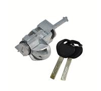 TEMU Cilindro de Cerradura de Puerta del del Conductor 51217019975 con 2 Llaves para BMW E46 2001-2006