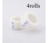 TEMU Cinta de Papel L 4 Rollos: 1" x 10 Yardas, , Transpirable, Microporosa, Autoadhesiva, Sin Látex