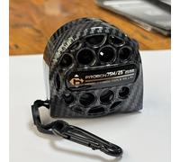 TEMU Cinta Métrica de Acero - 5m/7.5m Retráctil, Diseño de Fibra de Carbono, Engrosada, Impermeable, Resistente al y a