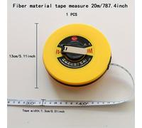 TEMU Cinta Métrica de Fibra de Cuero para Construcción y Hogar, Extra Larga y Resistente, 10m, 20m, 30m, 50m, Regla de Vidrio
