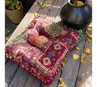 TEMU Cojín Cuadrado , Elegante y | Almohada Bohemia, Alfombra para Silla, Alfombra para Piso, para Coche - Cojines y Almohadas Decorativas para el Hogar, Poliéster, Uso en Todas