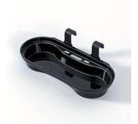 TEMU Colgador de pared para lavabo de champú - Organizador de baño de plástico duradero con múltiples compartimentos, estante de almacenamiento que ahorra para el hogar o salón, estantes
