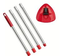 TEMU Compatible con 1Tank Mopa : Mango Extensible de 4 Secciones (30-58 Pulgadas) + Kit de Accesorios de Base, Piezas Duraderas para una Limpieza Eficiente de Pisos Domésticos y de la Mopa