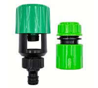 TEMU Conector Universal para Grifo, Acoplamiento Rápido de Cocina y Jardín, Adaptador Reutilizable para Manguera de Riego e Irrigación