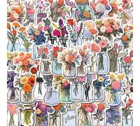 TEMU Conjunto De 50 Pegatinas De Dibujos Animados Para De Cristal, Impermeables Para Portátil, Taza, Nevera, Libro, Equipaje, Mesa, , Monopatín, Cámara, Guitarra