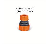 TEMU Conjunto de Conector de Manguera de Reparación de Manguera de Jardín 1/2" 3/4" 1" Pulgada Acoplador de Tubería Parada de Conector de Agua Reparación Conjunta Sistema de Riego