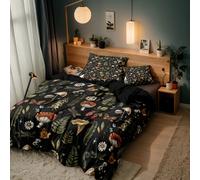 TEMU Conjunto de Ropa de Cama de Poliéster & Floral de 3 Piezas - y Transpirable de Edredón (1) + 2 Fundas de Almohada, Cierre de Cremallera, Lavable a Máquina - Ideal para Todas , Regalo y