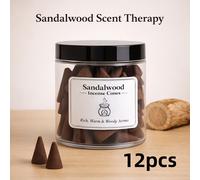 TEMU Conos de Incienso de Premium, Hechos a con una Natural, Ideales para Yoga, Meditación, Lectura y Decoración de en Casa - para Acción de Gracias, Navidad, Halloween, Día de San Valentín, Ramadán