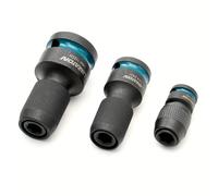TEMU Convertidor LIBRATON de Impacto a Hexagonal de 1/4 para 1/2", 3/8", 1/4" Adaptador Hembra a Hexagonal de 1/4 para Llaves de Impacto, Adaptadores para Portabits de Impacto, LIBRATON
