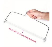 TEMU Cortador de Galletas de Línea Ajustable, Dispositivo Ajustable de Acero Inoxidable, Molde para Decoración de Pasteles, Utensilio de Cocina para Hornear