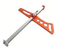 TEMU Cortador de placas de yeso plegable - Tecnología de bloqueo de 2 | 58 cm (22.83 in) plegado cm (31.89 in) | Corte de 1.5-60 cm (0.59-23.62 in) | de 19 ruedas