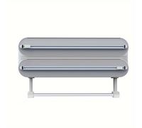 TEMU Cortador de Plástico para Aluminio y Film Transparente, Dispensador de Cocina, Accesorio de Cocina, Cortador para Film Transparente