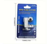 TEMU Cortador de Tubos Mini Versátil - Hoja de Acero Inoxidable para Tubos de Cobre, Latón y Aluminio de 3-16mm de Diámetro - Ideal para Reparaciones de Refrigeración