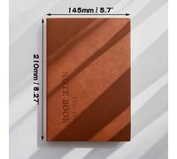 TEMU Cuaderno A5 de Cuadricula, Diarios de Viaje para , y Notas de Reuniones, de 80GSM y 264 Páginas a Cuadros, para tu Agenda 2026/27