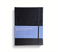 TEMU Cuaderno de de acuarela de lujo de - 30 hojas premium, 300 GSM, prensado en frío, papel sin ácido, ideal para métodos de acuarela, técnicas , dibujo, pintura y diario