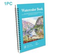 TEMU Cuaderno de Papel Acuarela Ccfoud 1 pieza, 6"x9", Papel para Pintura y Dibujo, 140lb/300gsm, Suministros , Acuarelas, Libro de , Diario, Color Verde