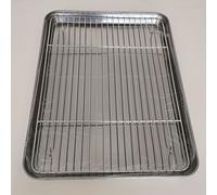 TEMU cuadrado japonés de acero inoxidable para arroz al vapor, vermicelli, , , desinfección, escurrido y filtro de aceite para hornear