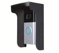 TEMU Cubierta impermeable para timbre con anillo metálico - Protector para timbre de guarda lluvia y protección solar antirreflejos | Capucha para timbre resistente a